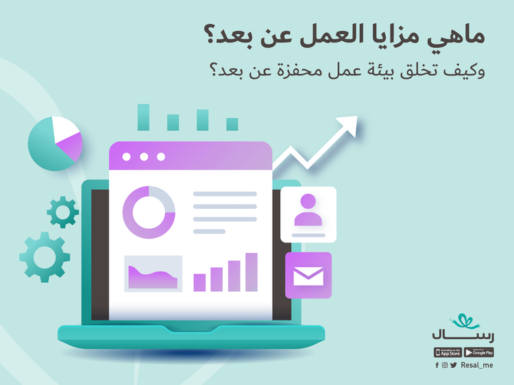ماهي مزايا العمل عن بعد؟وكيف تخلق بيئة عمل محفزة عن بعد؟